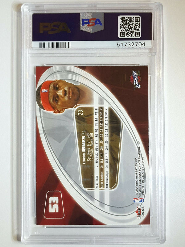 2004 SkyBox E-XL Lebron James #53 - PSA 9 (POP 22)