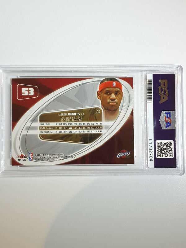 2004 SkyBox E-XL Lebron James #53 - PSA 9 (POP 22)