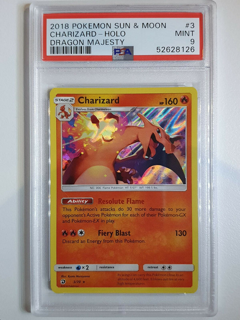 2018 Pokemon Charizard 3/70 HOLO Dragon Majesty