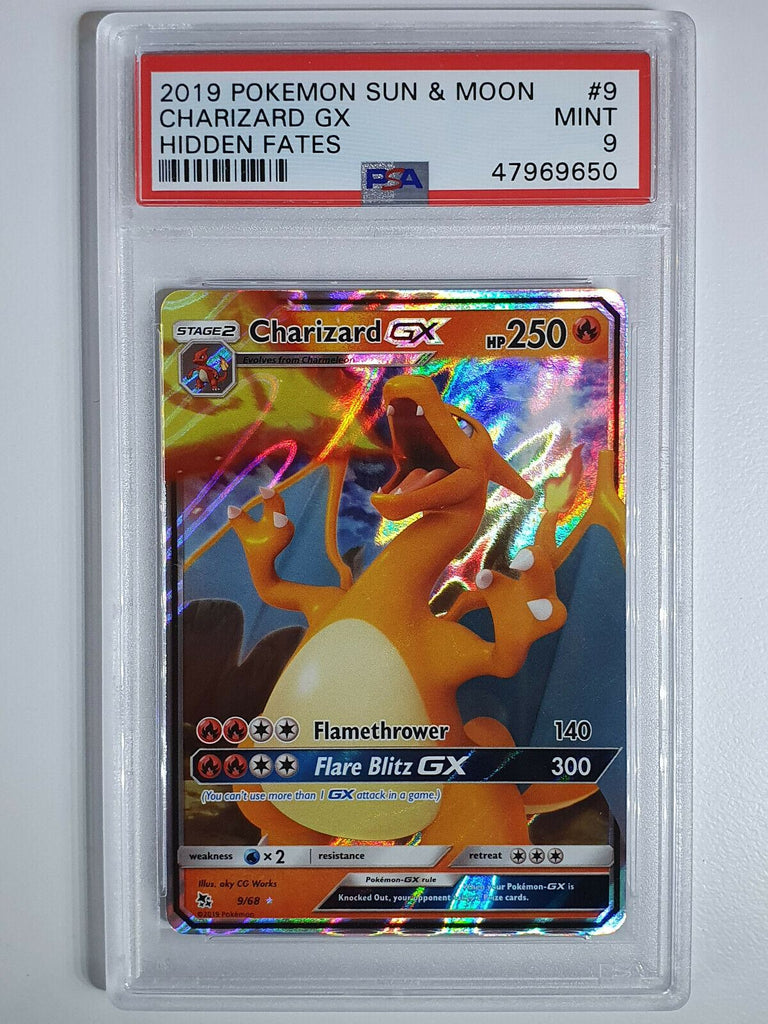 PSA 9 Charizard lot Hidden popular Hates - Vivid Voltage - Red and Blue Promo