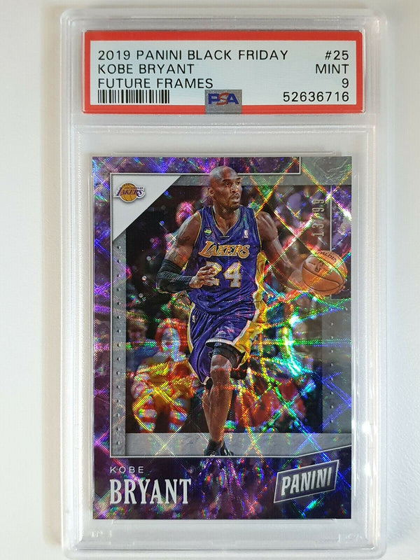 2016 Panini Black Kobe Bryant #25 FUTURE FRAMES /99 - PSA 9 (POP 5 None Higher)