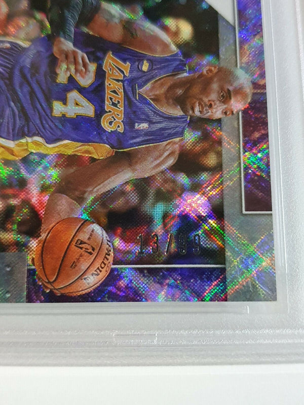 2016 Panini Black Kobe Bryant #25 FUTURE FRAMES /99 - PSA 9 (POP 5 None Higher)