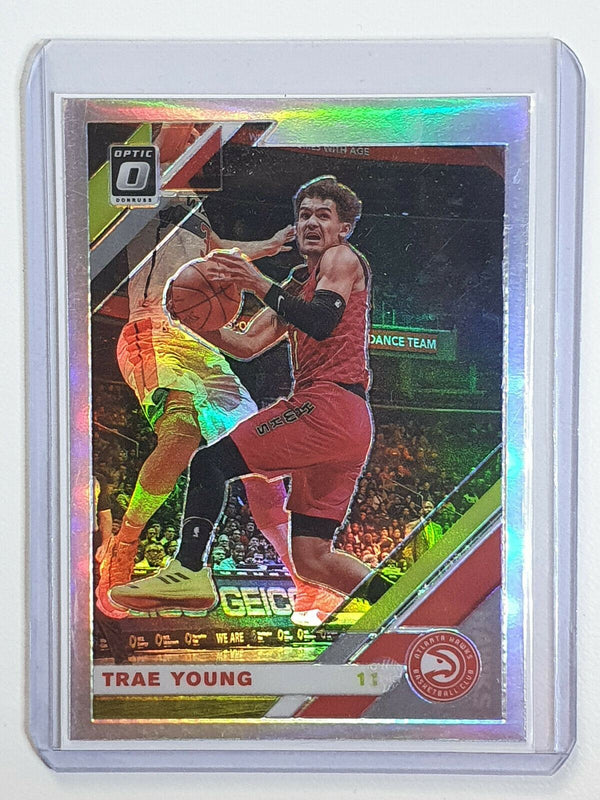 2019 Donruss Optic Trae Young #2 Silver Holo Prizm - Ready for Grading