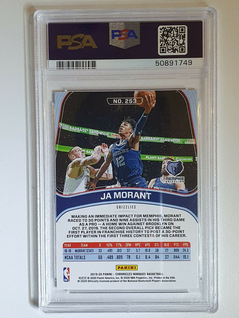 Shops psa 10 Ja Morant 2019 Pinini Chronicles BRONZE