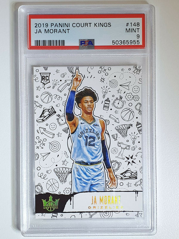 2019 Court Kings Ja Morant Rookie #148 Level III (3) - PSA 9