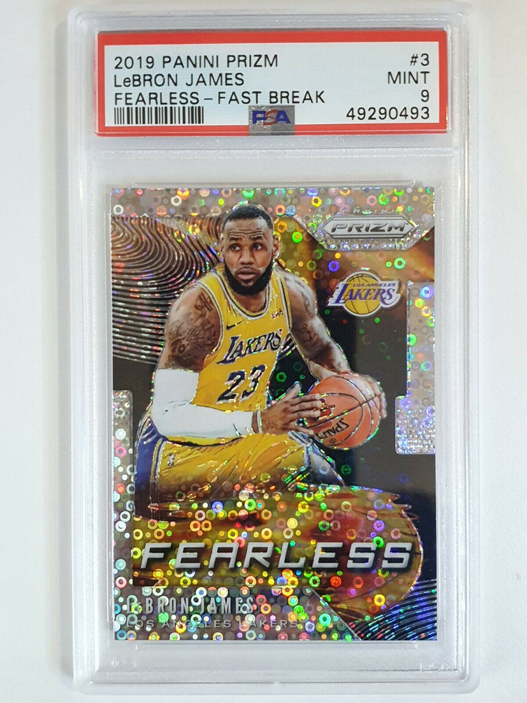 2019 Panini Fast 2024 Break Prizm PSA 9