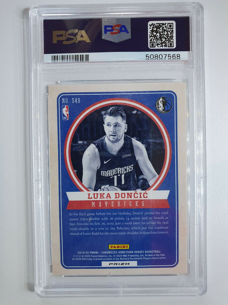 2019 Chronicles Luka Doncic #549 Hometown Heroes SILVER Prizm