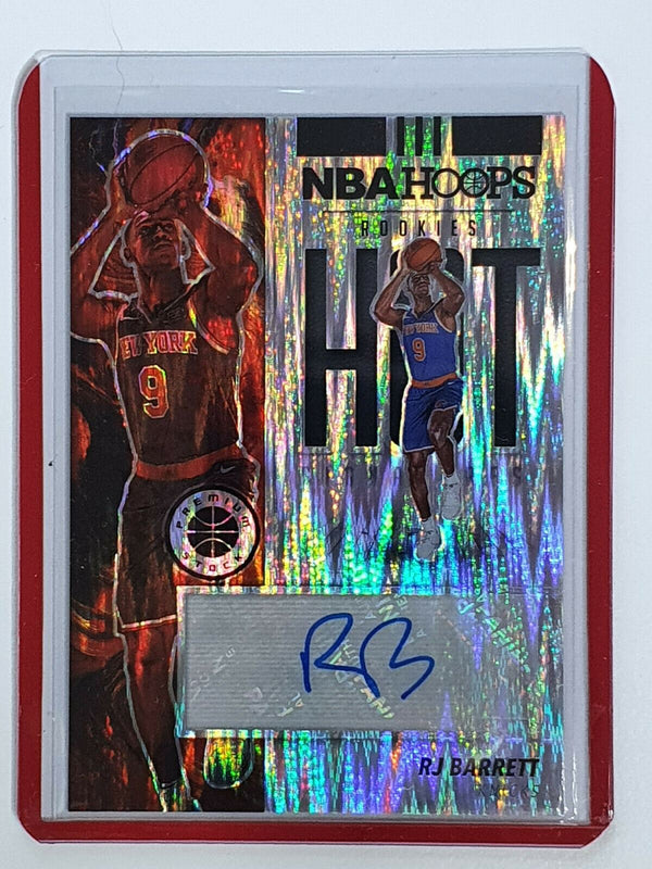 2019-20 Premium Stock RJ Barrett Hot Rookies Auto FLASH Prizm - Ready to Grade