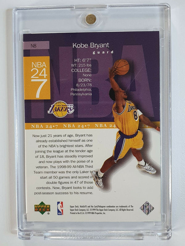 1999 Upper Deck Kobe Bryant #N8 HoloGrFX - Ready to Grade