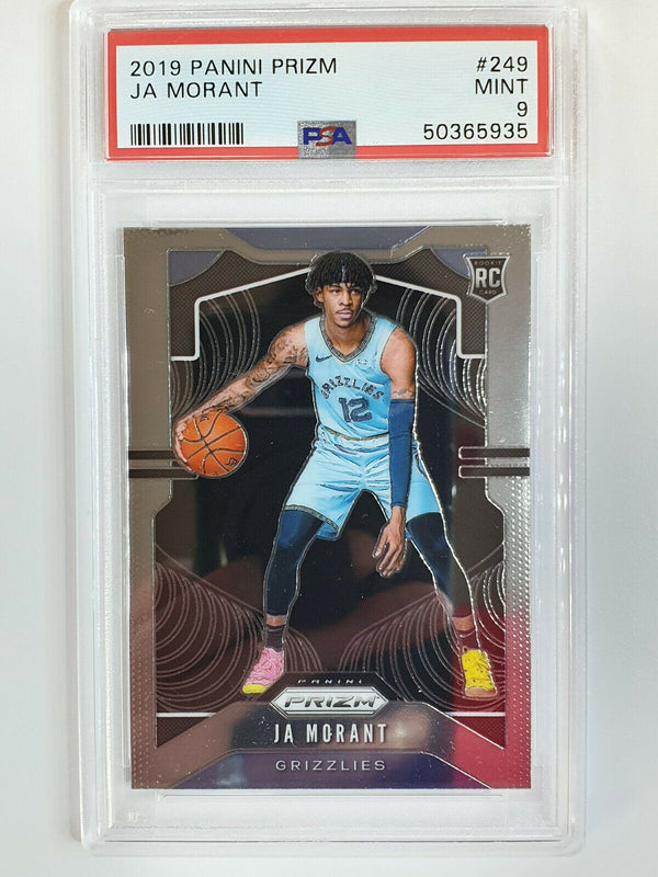 2019 Panini Prizm Ja Morant Rookie #249 - PSA 9