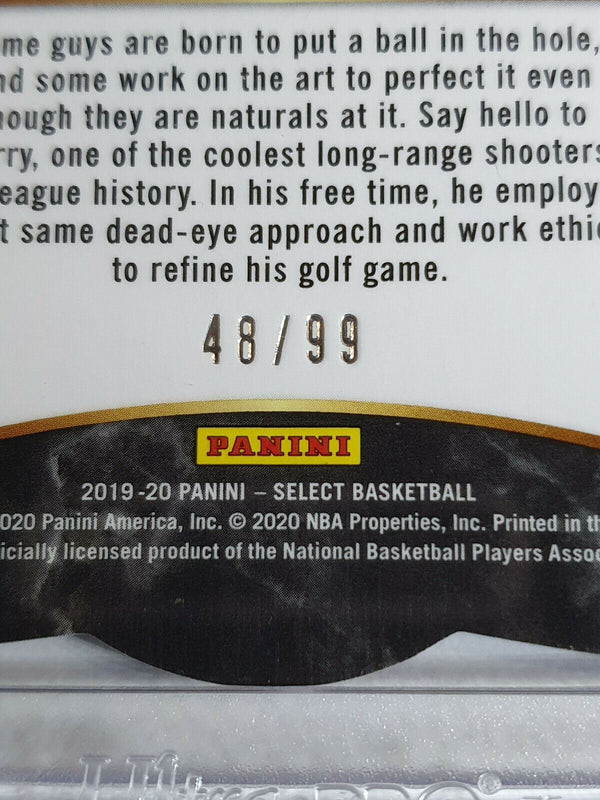 2019 Select Stephen Curry #119 PURPLE PRIZM /99 Die-Cut - Ready to Grade