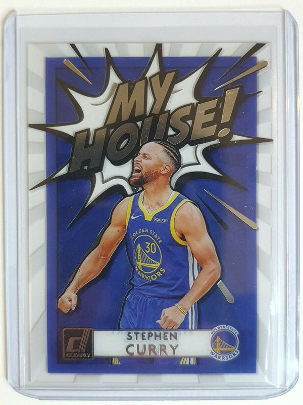 2020 Donruss Clearly Stephen Curry #3 MY HOUSE Acetate - Ready for Grading