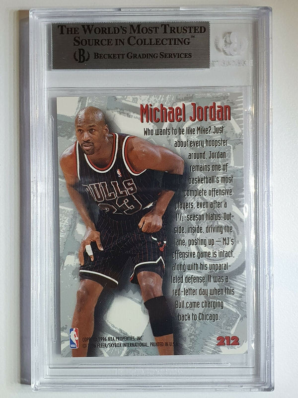 1995 Fleer Metal Michael Jordan #212 - BGS 9