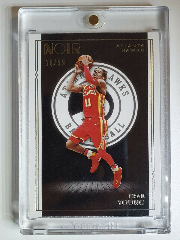 2020 Panini Noir Trae Young #5 ICON Edition /99 - Ready to Grade