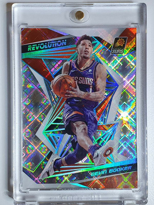 2019 Revolution Devin Booker #65 COSMIC Prizm /100 - Ready to Grade