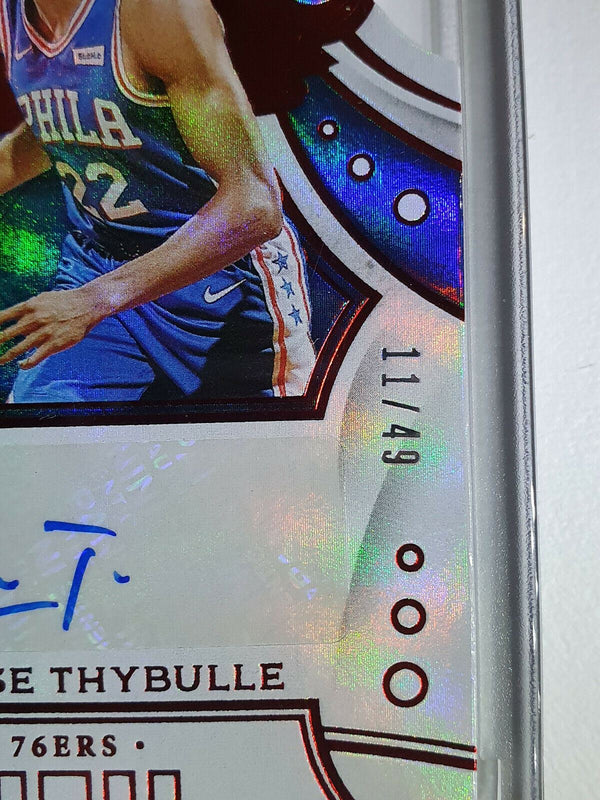 2019 Crown Royale Matisse Thybulle Rookie Auto RUBY HOLO /49 - Ready to Grade