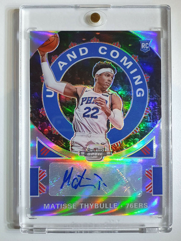 2019 Contenders Matisse Thybulle Rookie Auto SILVER HOLO /125 - Ready to Grade