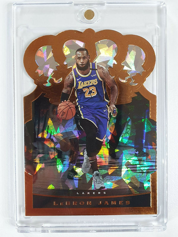 2020 Crown Royale LeBron James #18 BRONZE CRACKED ICE - Ready to Grade