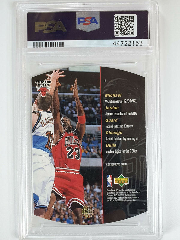 1997 SPx Michael Jordan #6 SILVER HOLO - PSA 9 (Low POP)