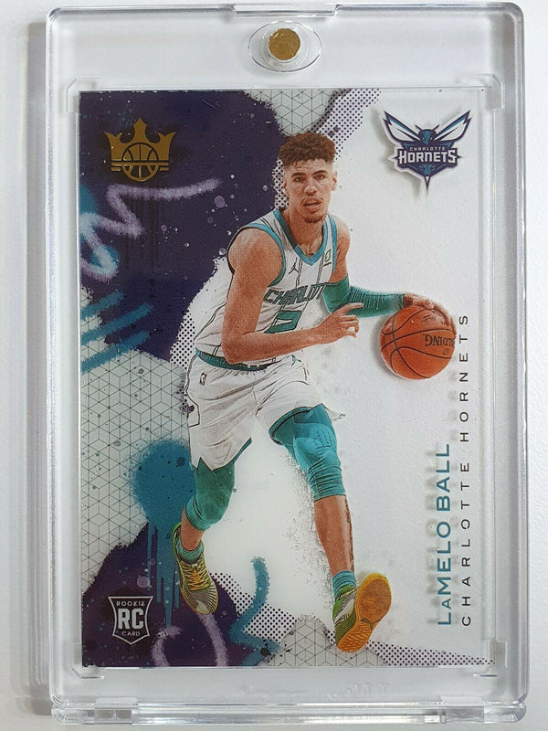 2020-21 Panini Court Kings Lamelo Ball Rookie #6 ACETATE SP - Ready for Grading