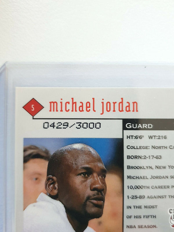 1988 UD Michael Jordan Black Diamond DOUBLE RED /3000 LOT OF 4 - Ready to Grade