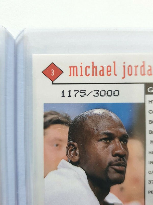 1988 UD Michael Jordan Black Diamond DOUBLE RED /3000 LOT OF 4 - Ready to Grade