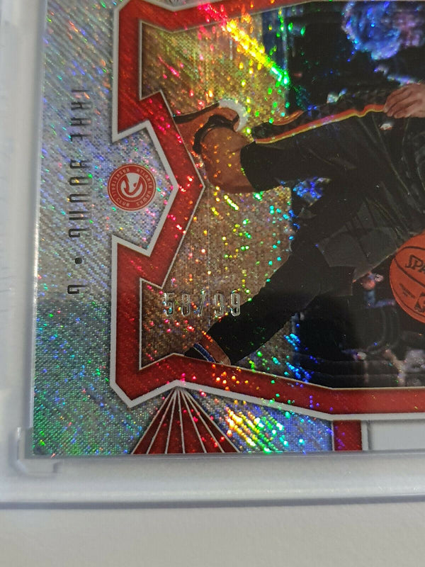 2019 Panini Trae Young #15 ELECTRIC RAIN Prizm /99 - Ready to Grade