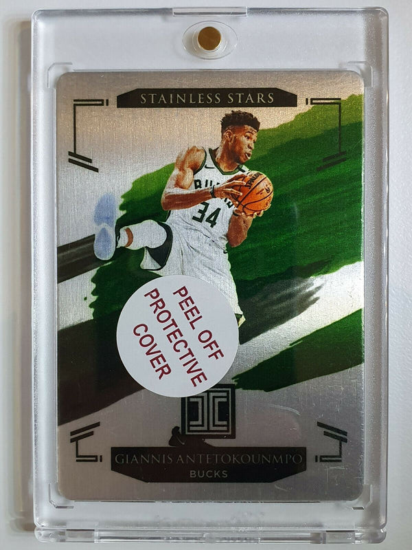 2020 Impeccable Giannis Antetokounmpo #10 STAINLESS STARS /99 - Ready to Grade