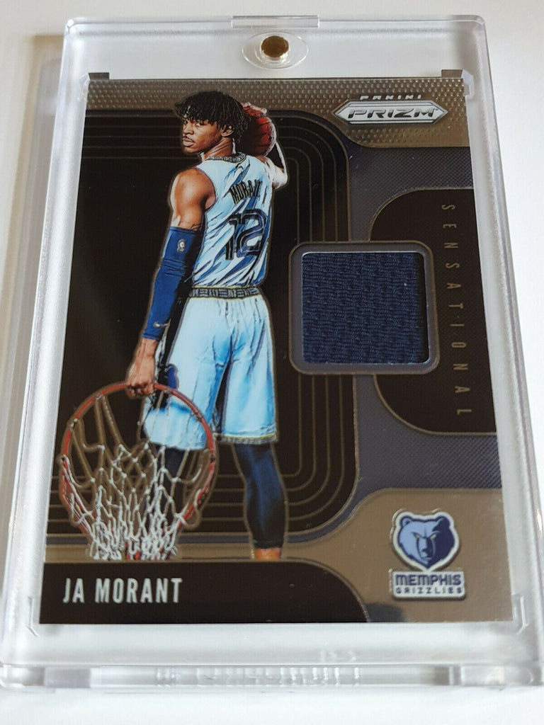 JA Morant Rookie Jersey Patch Card