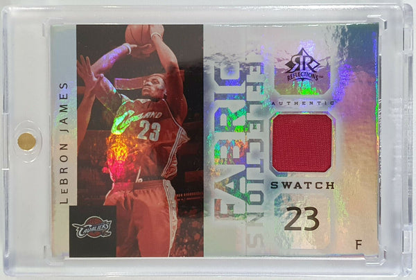 2005 Upper Deck Lebron James #PATCH Game Worn Jersey - Ready to Grade