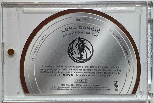 2020 Crown Royale Luka Doncic #17 BRONZE /99 Test of Time - Ready to Grade