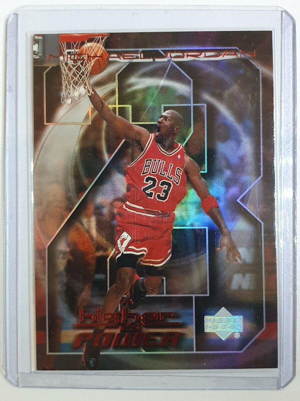 1998-99 UD Michael Jordan Higher Power #MJ2 HOLO Insert - Ready to Grade