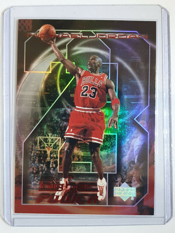 1998-99 UD Michael Jordan Higher Power #MJ8 HOLO Insert - Ready to Grade