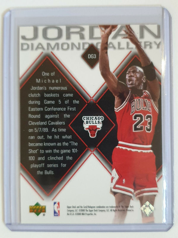 2000 UD Michael Jordan Diamond Gallery #DG3 HOLO Insert - Ready to Grade