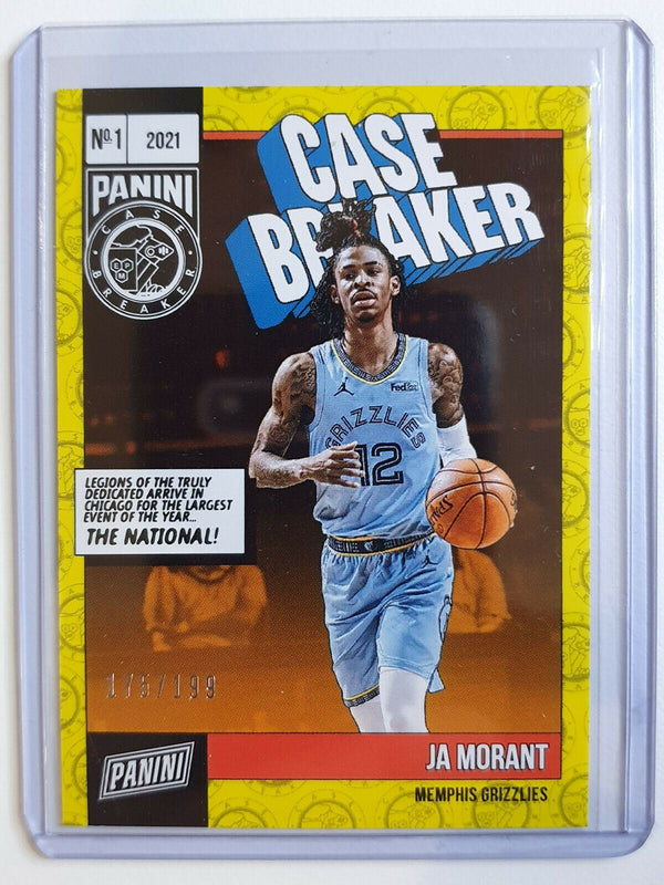 2021 The National Ja Morant #CB18 CASE BREAKER /199 - Ready to Grade