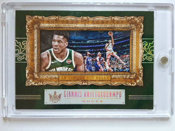 2018 Court Kings Giannis Antetokounmpo #1 Le Cinque Piu Belle CASE HIT - GEM