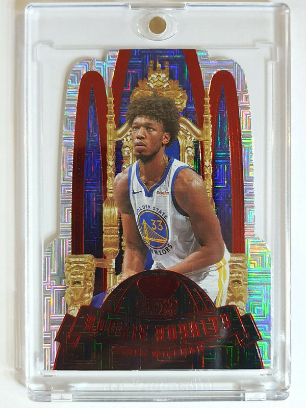 2020 Crown Royale James Wiseman #21 RUBY RED Rookie Royalty - Ready to Grade