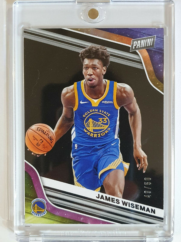 2020 Panini James Wiseman #P4 Player Of The Day /50 - Ready to Grade