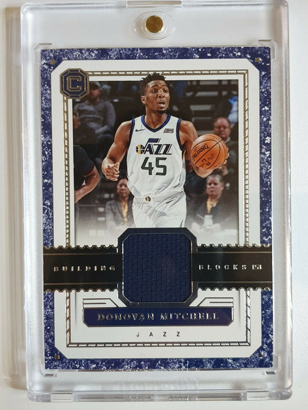 2017 Cornerstones Donovan Mitchell #Rookie Patch (Game Worn) - Ready to Grade