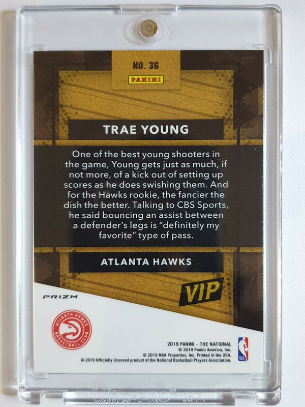 2019 The National Trae Young #36 SILVER LASER - Ready to Grade