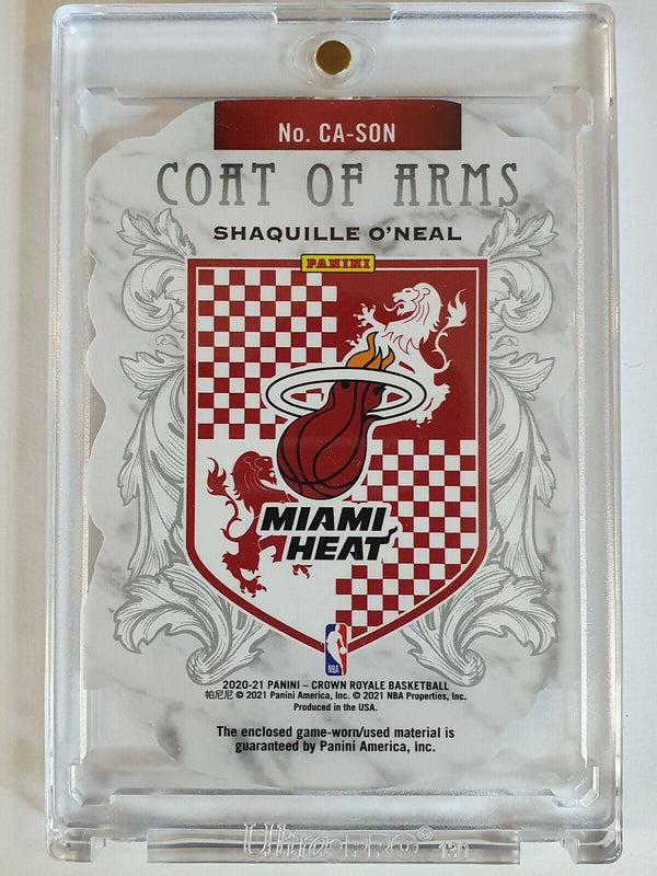 2020 Crown Royale Shaquille O'Neal #Patch Game Worn Jersey - Ready to Grade