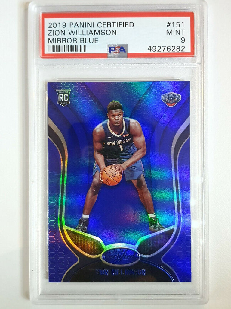 Zion williamson prizm psa hotsell 9