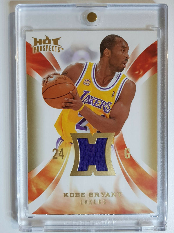 2008 Fleer Kobe Bryant #Patch Game Worn Jersey - Ready to Grade