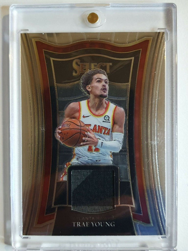 2020 Panini Select Trae Young #JERSEY Game Worn Patch - Ready to