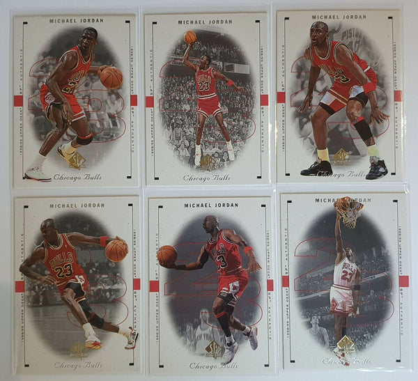 1998 Upper Deck Michael Jordan SP AUTHENTIC LOT OF 10 (Set) - Ready to Grade