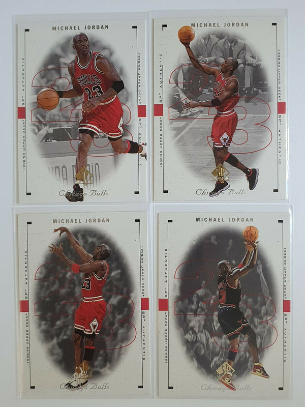 1998 Upper Deck Michael Jordan SP AUTHENTIC LOT OF 10 (Set) - Ready to Grade