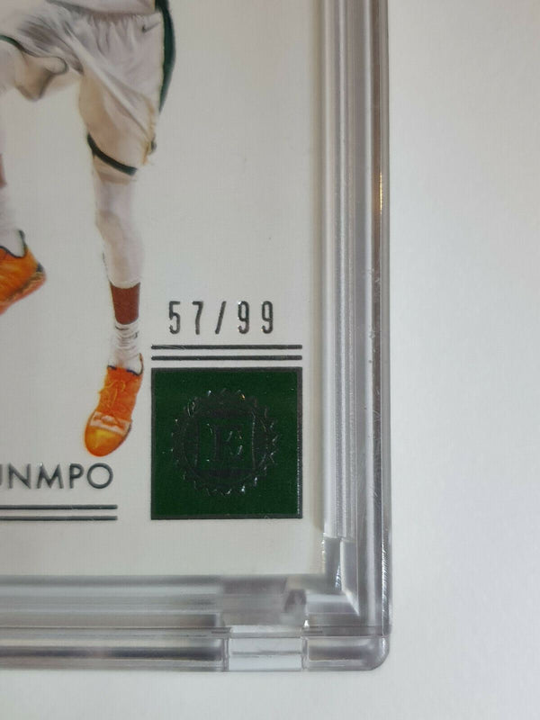 2018 Encased Giannis Antetokounmpo #25 SILVER FOIL /99 - Ready to Grade