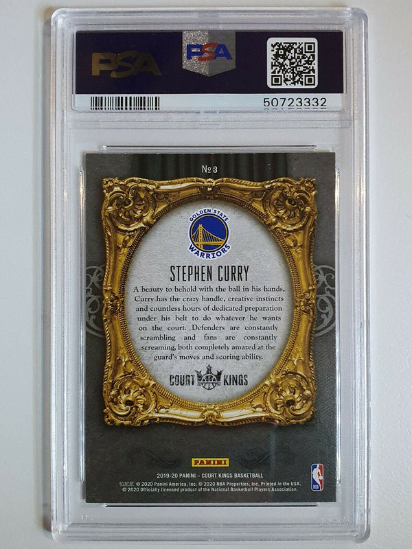 2019 Court Kings Stephen Curry #3 Le Cinque Piu Belle CASE HIT - PSA 9 (POP 2)