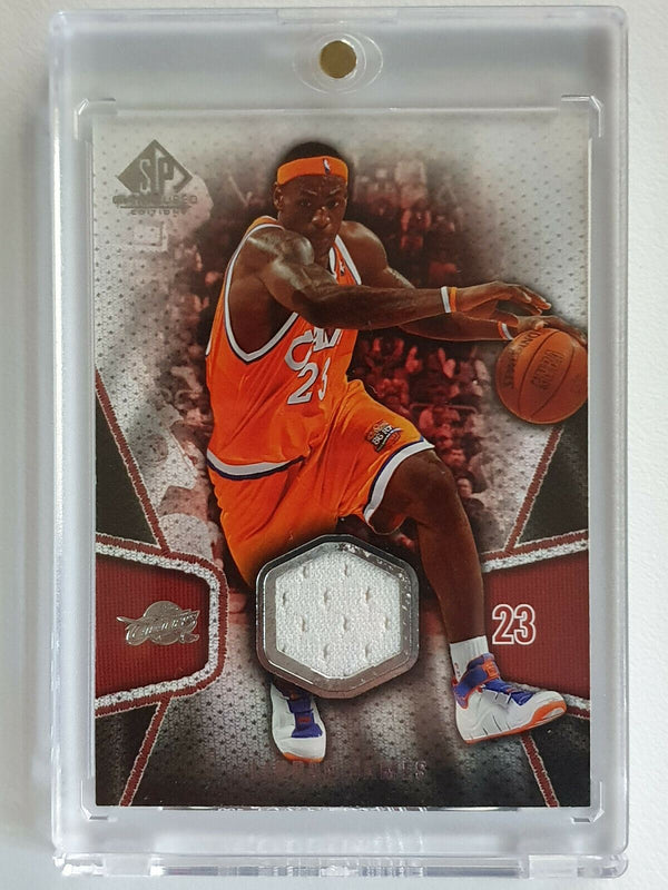 2007 Upper Deck SP Lebron James #PATCH Game Worn Jersey - Ready to Grade