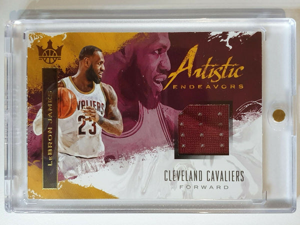 2017 Court Kings Lebron James #PATCH Game Worn Jersey /299 - Ready to Grade